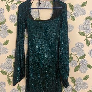 LUCY IN THE SKY GREEN DRESS SMAL